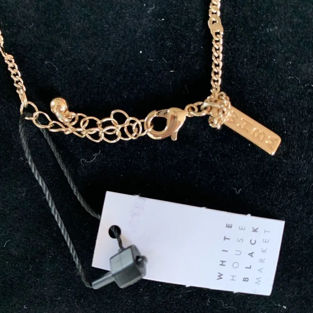 White House Black Market gorgeous gold